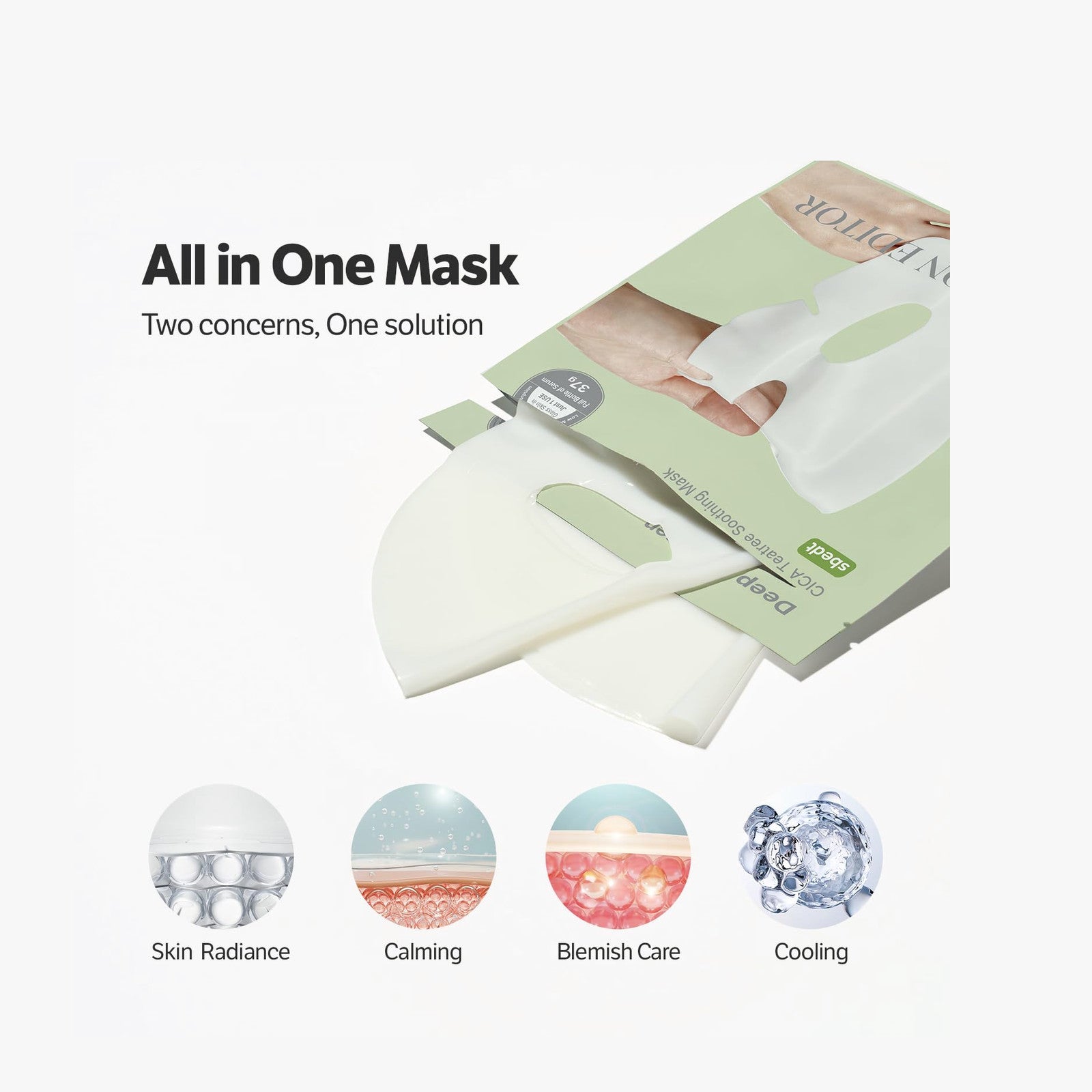 SUNGBOON Editor Deep Collagen Cica Teatree Soothing Mask