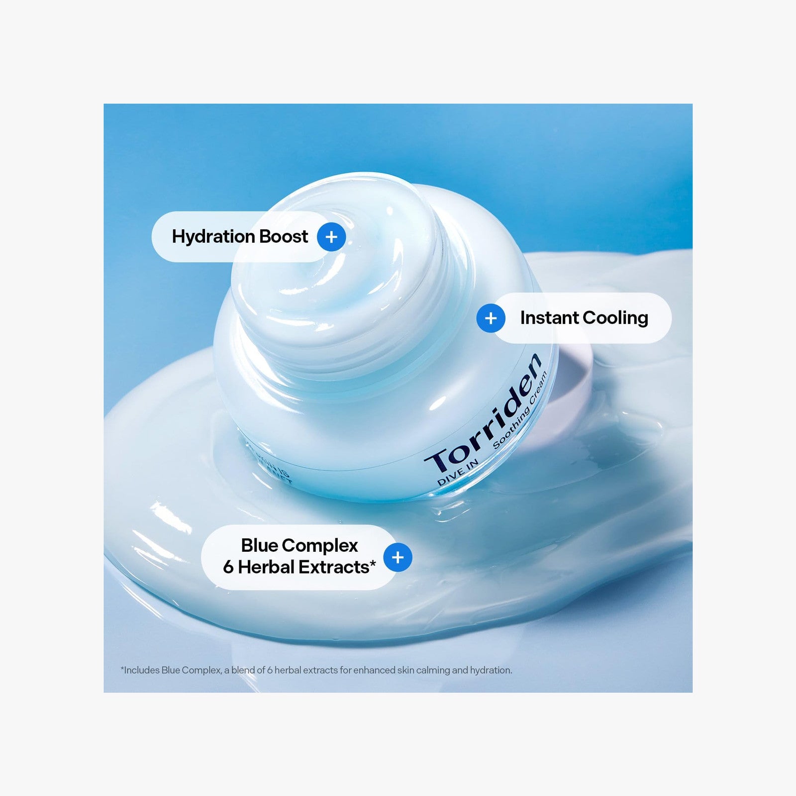 Torriden DIVE IN Low Molecular Hyaluronic Acid Soothing Cream 100ml
