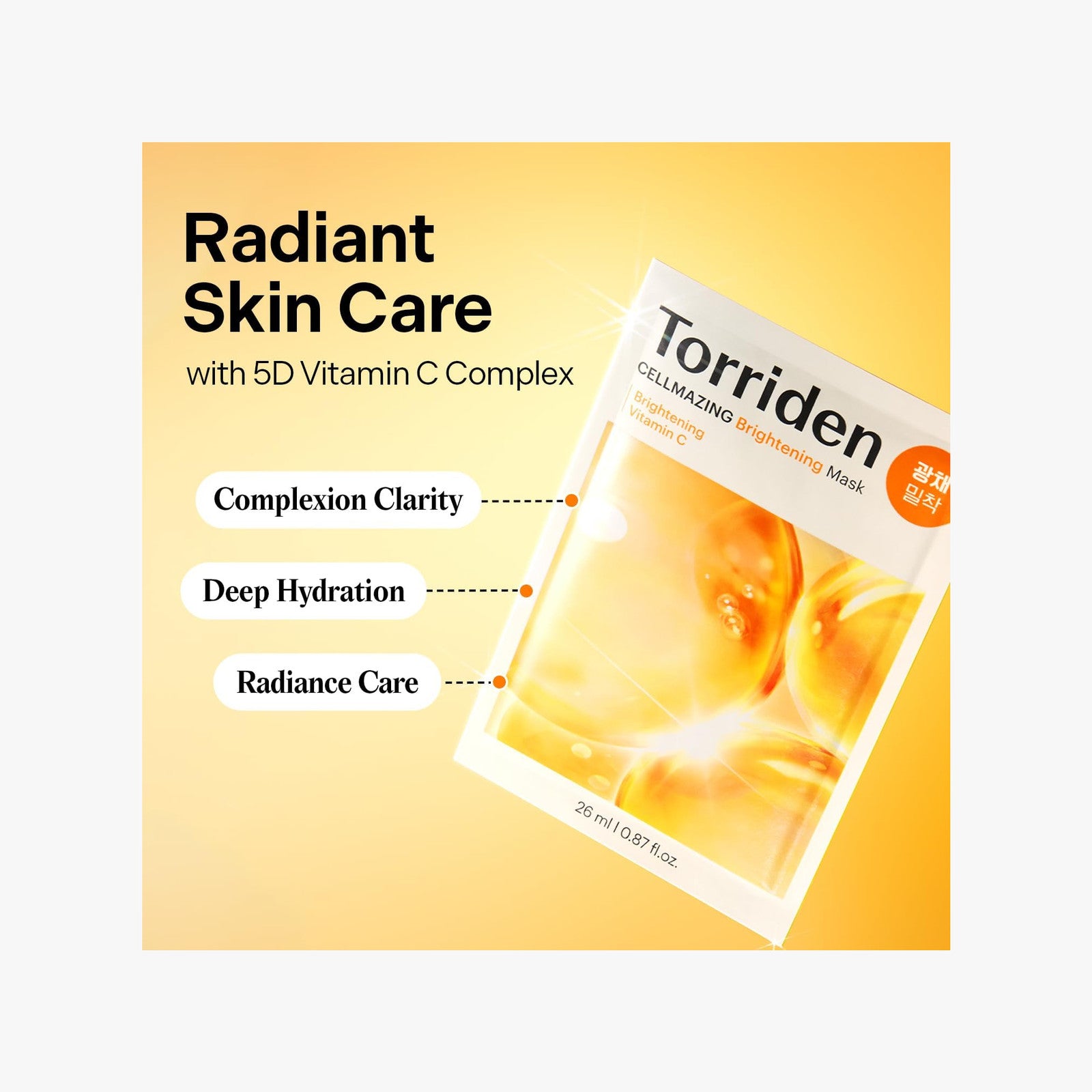 Torriden CELLMAZING Brightening Mask