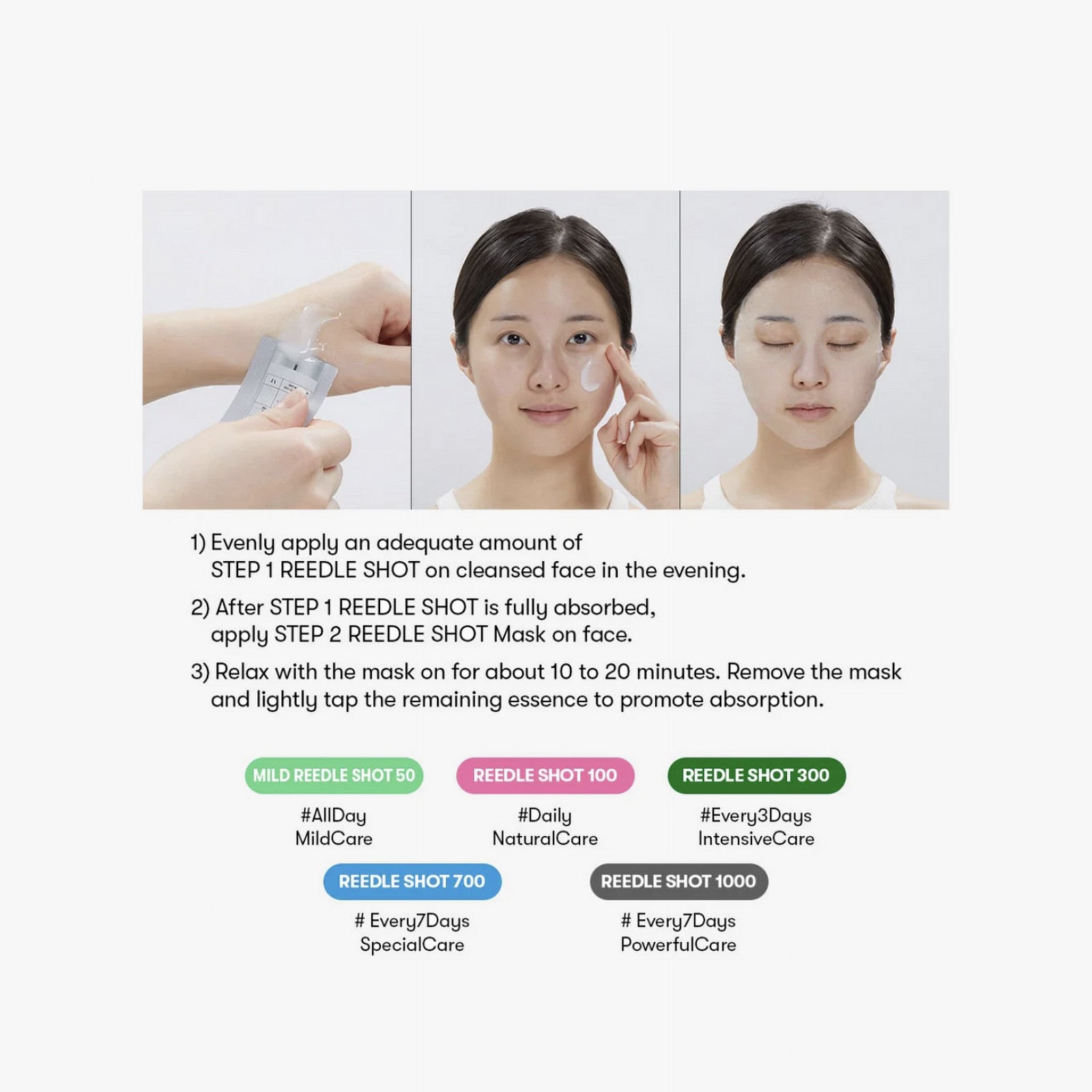 VT Cosmetics Mild Reedle Shot 50 2-Step Mask