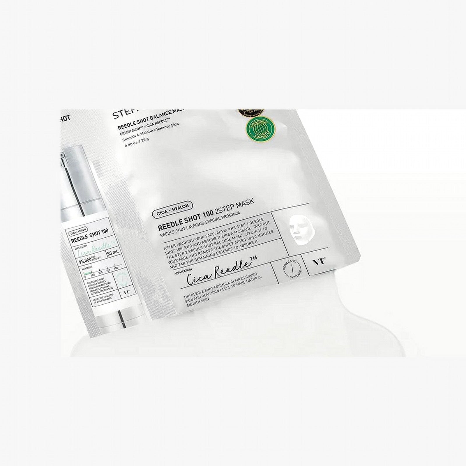 VT Cosmetics Reedle Shot 100 2-Step Mask