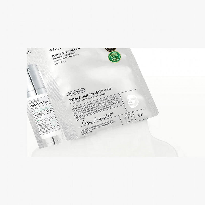 VT Cosmetics Reedle Shot 100 2-Step Mask