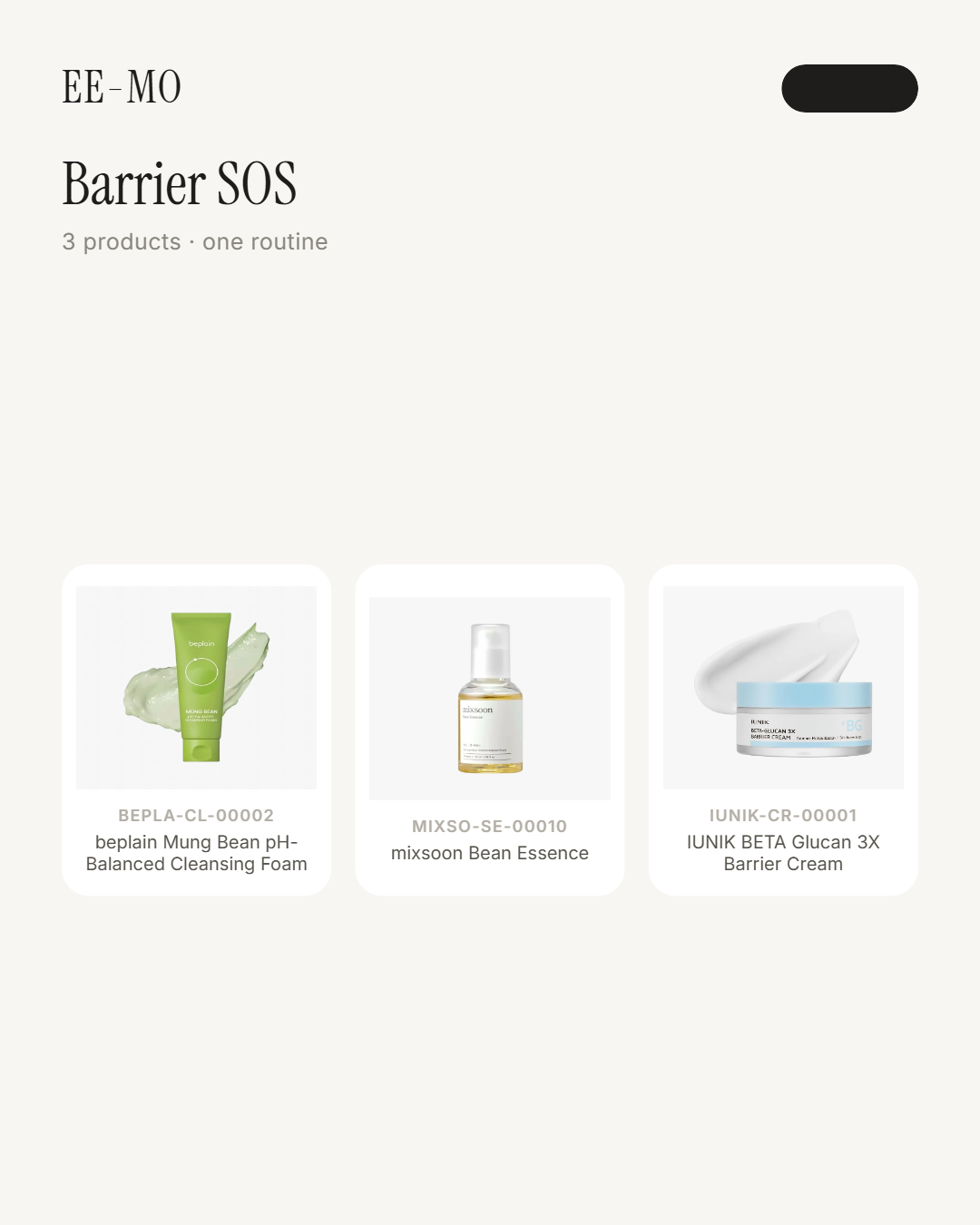 Barrier SOS set