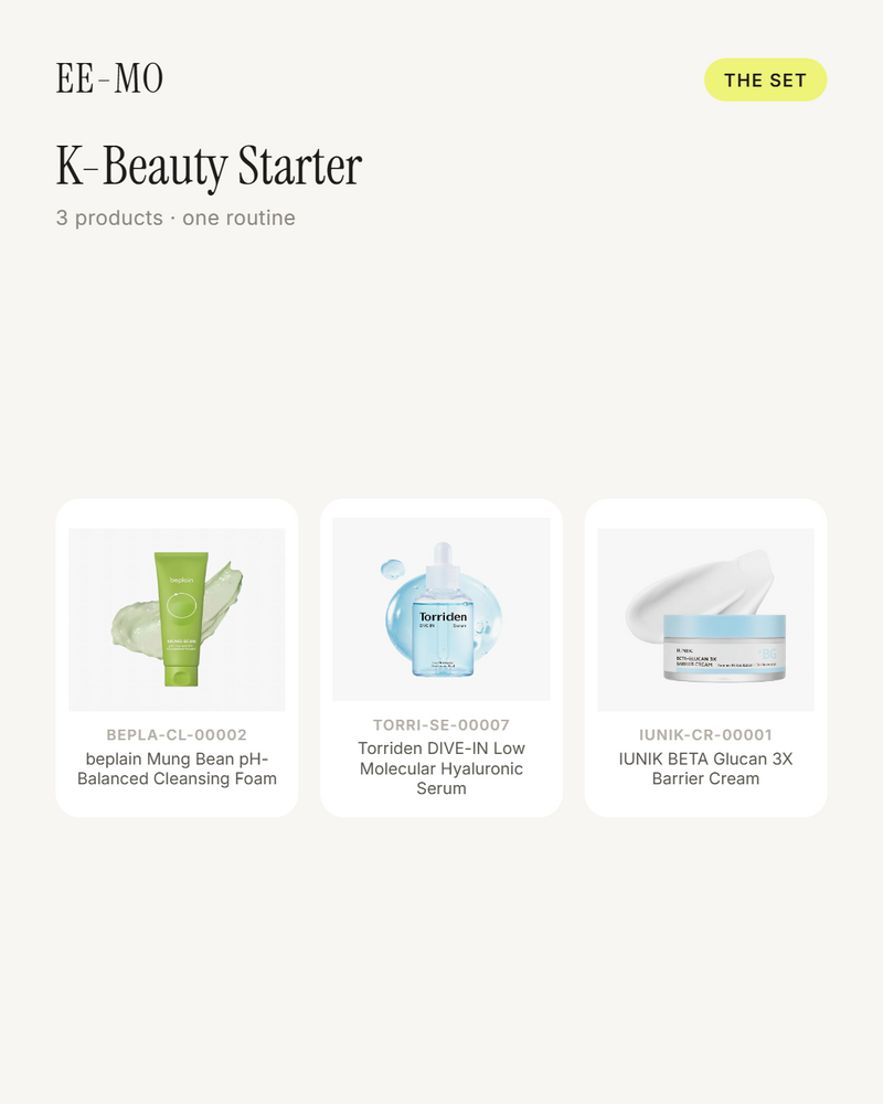 K-Beauty Starter set