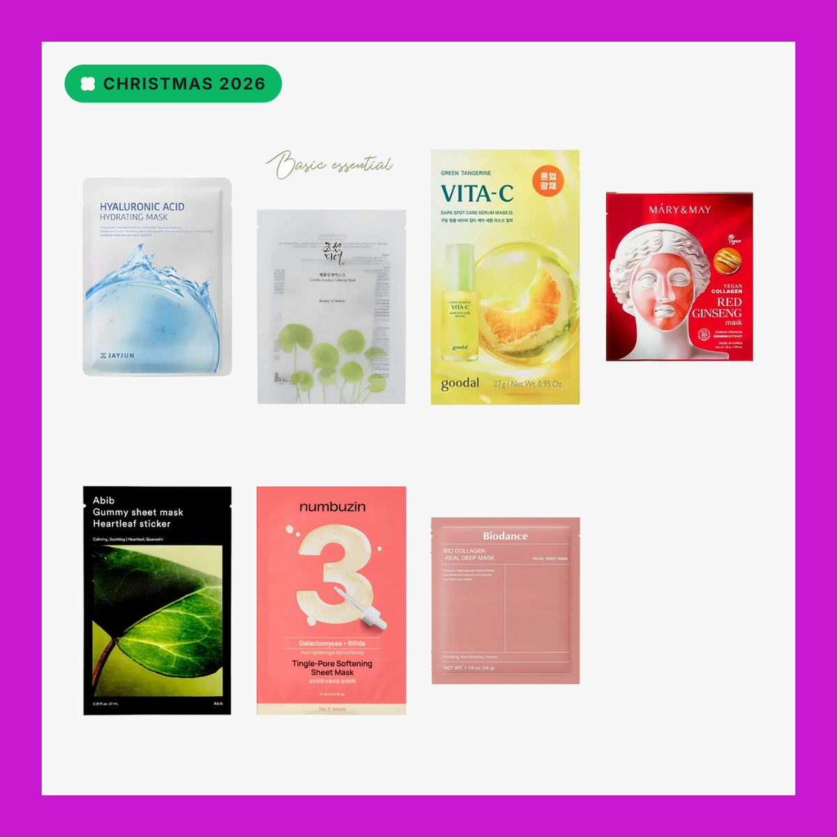 The Mask Wardrobe gift set